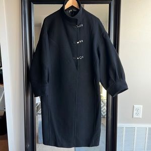 Zara black coat